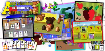 Kids ABC and Counting Puzzles