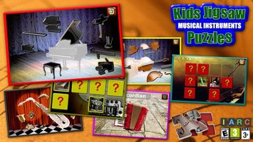 Poster Bambini puzzle musicale