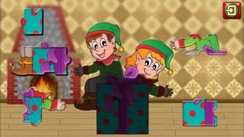 子供のクリスマスのジグソー パズル スクリーンショット 1