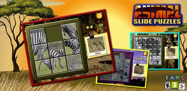 Kids Animal Slide Puzzle 15