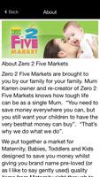 Zero2Five App اسکرین شاٹ 2