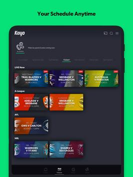 Kayo Sports 截图 11