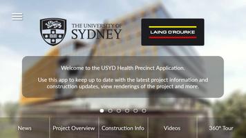 USYD Health Precinct penulis hantaran