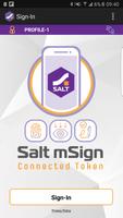 Salt mSign الملصق