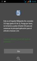 Desconectado Español Base de datos de Wikipedia #3 poster