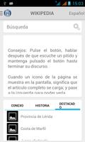 Español Desconectado Base de datos de Wikipedia #1 Cartaz