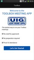 UIG Toolbox Meetings Plakat