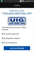 UIG Toolbox Meetings पोस्टर