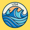 Tide Times USA Zeichen
