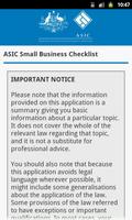 ASIC Business Checks poster