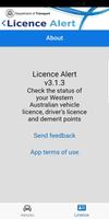 Licence Alert screenshot 1