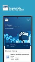 QUT الملصق