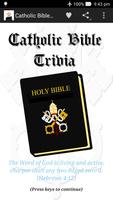 Catholic Bible Trivia poster