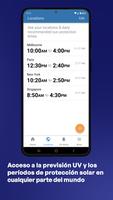 Aplicación SunSmart Global UV captura de pantalla 2