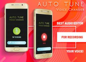 Poster Auto Tune Voice Changer for Singing