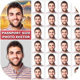 Passport Size Photo Maker 圖標