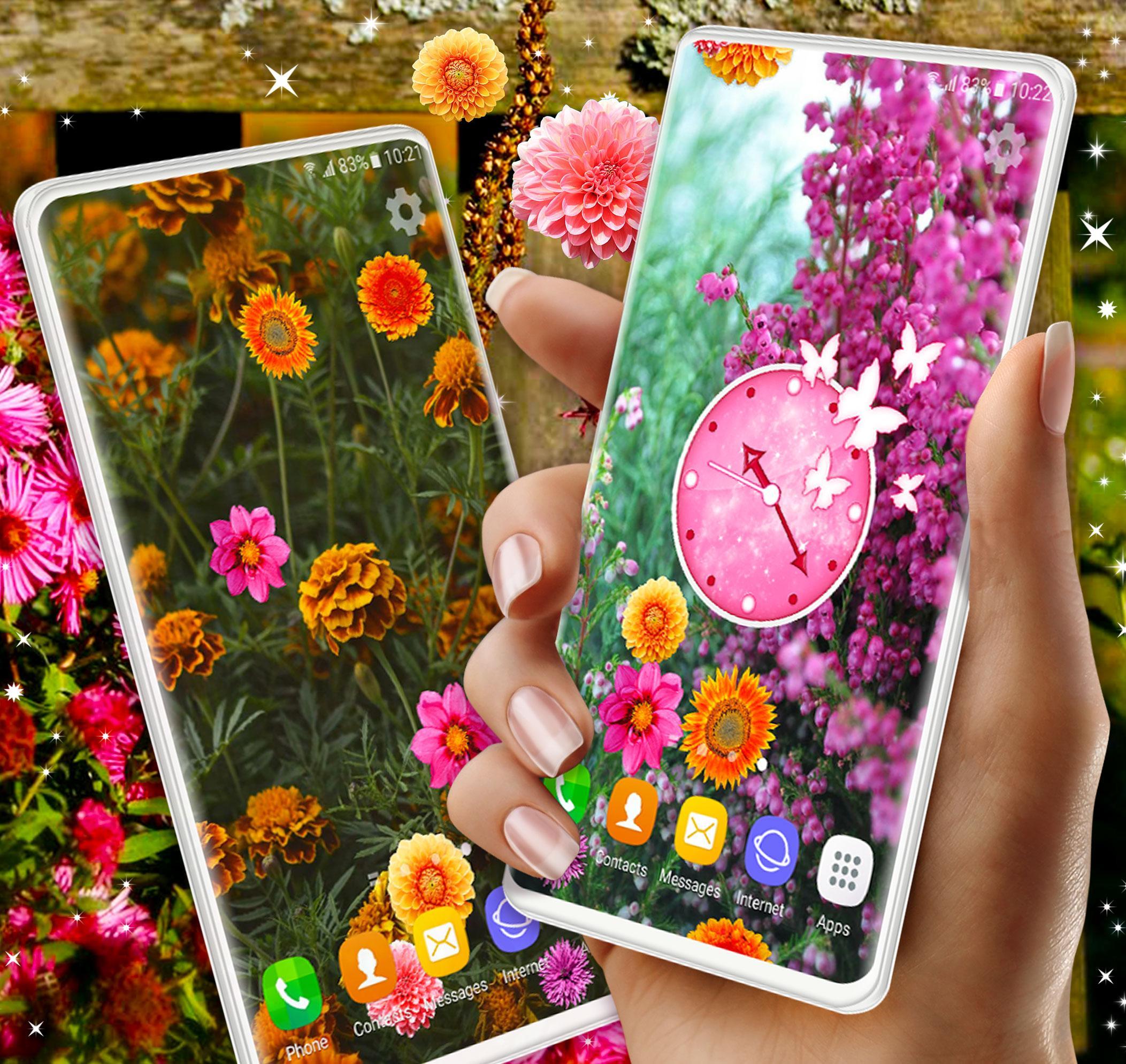 Autumn Flowers 4k Live Wallpaper Forest Themes For Android