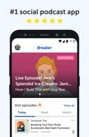 Breaker—The social podcast app الملصق