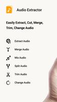 Audio Extractor : Change, Extr Affiche