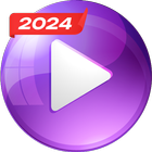 Reproductor vídeo multimedia icono