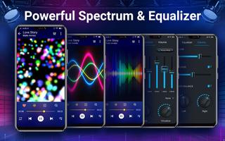 Music player- bass boost,music screenshot 2