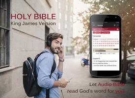 King James Bible - KJV Audio-poster