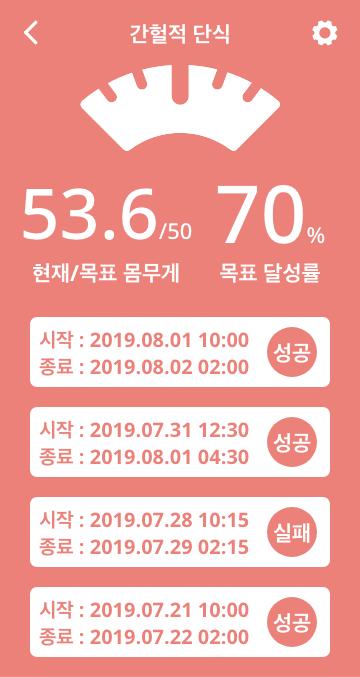 Tải Xuống Apk 간헐적 단식 (다이어트, 단식시간 설정, 칼로리 계산) Cho Android