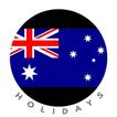 Australia Holidays : Canberra Calendar