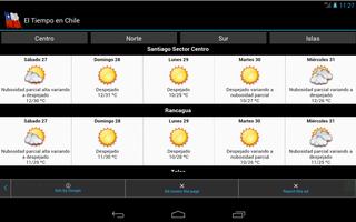 El Tiempo en Chile screenshot 2