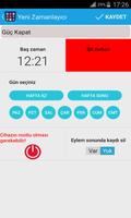 3 Schermata Telefon Zamanlayıcısı