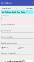 MaalGaadi Driver Survey App captura de pantalla 1