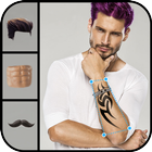 Man Hairstyle Photo Editor : Man Abs, Suits Editor icon