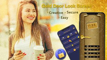 Gold Door Lock Screen スクリーンショット 3