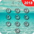 keypad lock screen - water effects screen lock