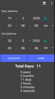 Time And Date Calculator - Day Counter Poster