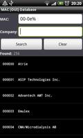 MAC (OUI) Database تصوير الشاشة 1