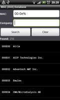MAC (OUI) Database syot layar 1