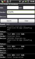 PCI Vendor/Device Database capture d'écran 1