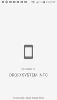 Droid System Info Affiche