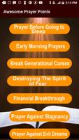 Awesome prayer Points Poster