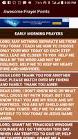 Awesome prayer Points تصوير الشاشة 2