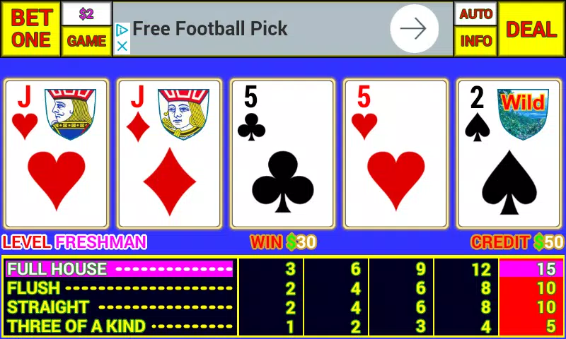 Ax Video Poker