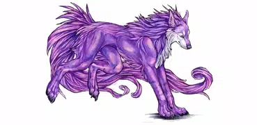 How to draw wolves in anime st