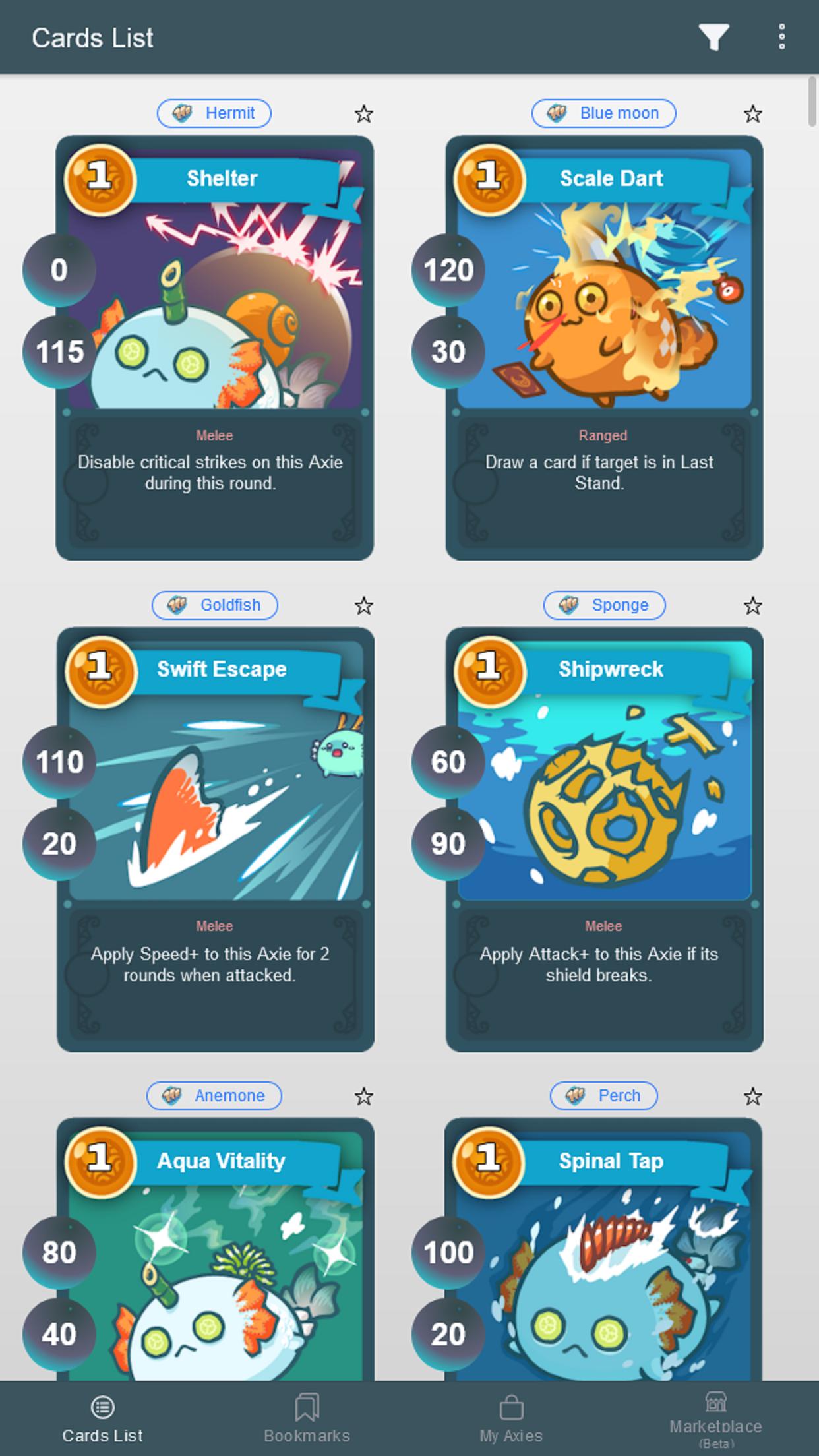Axie Infinity Card Explorer The Zero Cost Energy Card Shorts Youtube