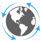Carte du monde - Atlas icône