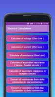 Calculs électriques capture d'écran 2