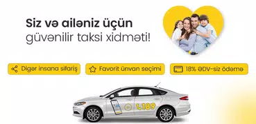 189 TAXI - Güvənli gedişlər