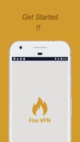 Fire VPN poster