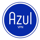Azul VPN icono