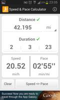 Speed & Pace Calculator screenshot 2